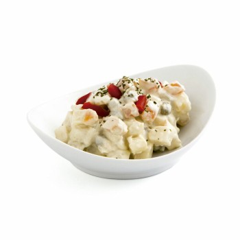 bandeja de aperitivos Quid Gastro Fun Branco Cerâmica 14 x 11 cm (12 Unidades)
