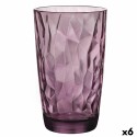 Copo Bormioli Rocco Diamond Roxo Vidro (470 ml) (6 Unidades)