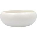 Tigela Ariane Organic Cerâmica Branco (Ø 21 cm) (2 Unidades)