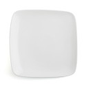 Prato de Jantar Ariane Vital Square Quadrado Branco Cerâmica 27 x 21 cm (12 Unidades)