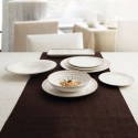 Piatto Fondo Ariane Tornado White Ceramica Bicolore Ø 29 cm (6 Unità)