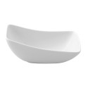 Tigela Ariane Vital Quadrado Cerâmica Branco (Ø 14 cm) (6 Unidades)