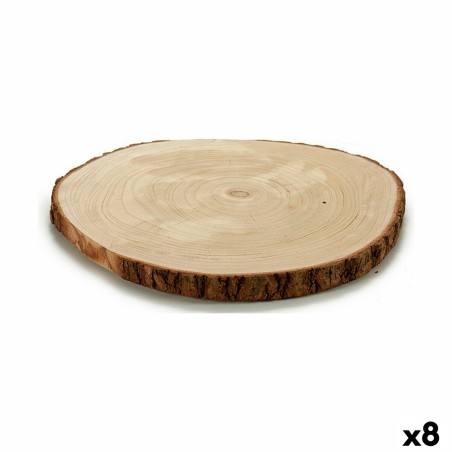 Figura Decorativa Tronco Marrón 37 x 2 x 37 cm (8 Unidades) Figura Decorativa Tronco Marrón 37 x 2 x 37 cm (8 Unidades)
