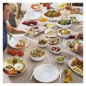 Conjunto de pratos Luminarc Diwali 6 pcs Branco Vidro