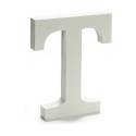 Letra Pincello T Branco 1,8 x 21 x 17 cm (12 Unidades)