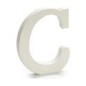 Letter Pincello C White 1,8 x 21 x 17 cm (12 Units)