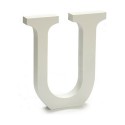 Letter Pincello U White 1,8 x 21 x 17 cm (12 Units)