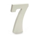 Number Pincello 7 White 1,8 x 21 x 17 cm (12 Units)