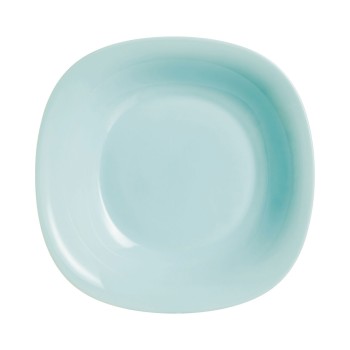 Prato Fundo Luminarc Carine Turquesa Turquesa Vidro Ø 21 cm (24 Unidades)