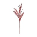 Ramo Rosso Natale 90 cm 12 Unità Plastica (12 Unità)