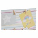 Porta-retratos DKD Home Decor Sunshine Multicolor Tela Bebé 50 x 2 x 50 cm