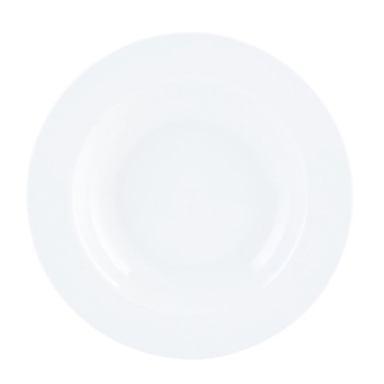 Piatto Fondo Quid Basic Bianco Ceramica Ø 21,5 cm (12 Unità)