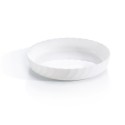 Kochschüssel Luminarc Trianon Oval Weiß Glas (Ø 26 cm) (6 Stück)