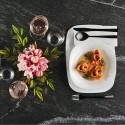 Recipiente de Cozinha Bormioli Rocco Parma Retangular Branco Vidro 20 x 28 cm (24 Unidades)