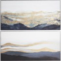 Painting DKD Home Decor 120 x 3,2 x 60 Oriental Moutain (2 Units)