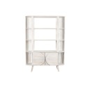 Scaffale DKD Home Decor Bianco Legno di mango 116 x 40 x 160 cm (1)