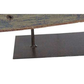 Deko-Figur DKD Home Decor 37,5 x 8,5 x 41 cm Antiker Finish Bunt Barco