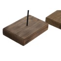 Figura Decorativa DKD Home Decor Multicolor Natural Peixe 18 x 8 x 26 cm (2 Unidades)