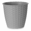 Vaso Stefanplast Cinzento Plástico 14 x 13 x 14 cm (12 Unidades)