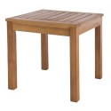 Mesa de apoio Nina Natural 40 x 40 x 40 cm Acácia