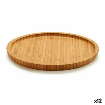Tablett für Snacks Kinvara JWKW-3711 Braun 20 x 1,5 x 20 cm (12 Stück)