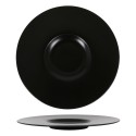 Piatto da pranzo Inde Neat Nero Porcellana Ø 30 cm
