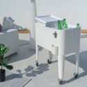 Frigorífico Portátil Fresh Branco Metal 74 x 43 x 80 cm