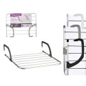 Estendal Kipit WR1013D Branco Prateado Cinzento claro Cinzento escuro Alumínio Plástico 62,5 x 50 x 16,5 cm