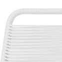 Tuinstoel Antea 57 x 61 x 90 cm Corda Branco