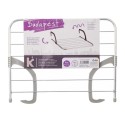 Estendal Kipit WR1013D Branco Prateado Cinzento claro Cinzento escuro Alumínio Plástico 62,5 x 50 x 16,5 cm