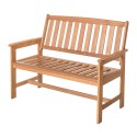 Banc Kate 117,50 x 66 x 89 cm Naturel Bois d'acacia