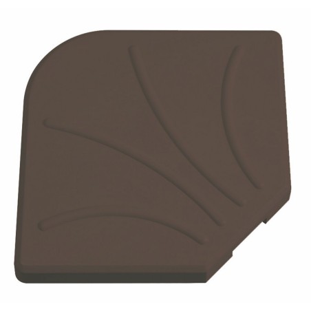 Base para Guarda-Sol Castanho Cimento 47 x 47 x 5,5 cm Base para Guarda-Sol Castanho Cimento 47 x 47 x 5,5 cm