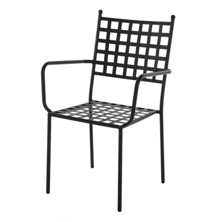 Sedia da giardino Cartago 56 x 55 x 90 cm Nero Ferro Sedia da giardino Cartago 56 x 55 x 90 cm Nero Ferro