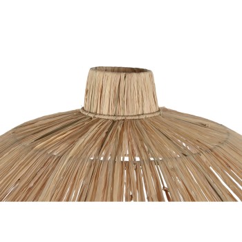 Écran de lampe DKD Home Decor Naturel 54 x 54 x 20 cm Métal Raphia