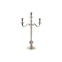 Candelabro DKD Home Decor 30 x 12 x 46 cm Argentato Alluminio Cromato