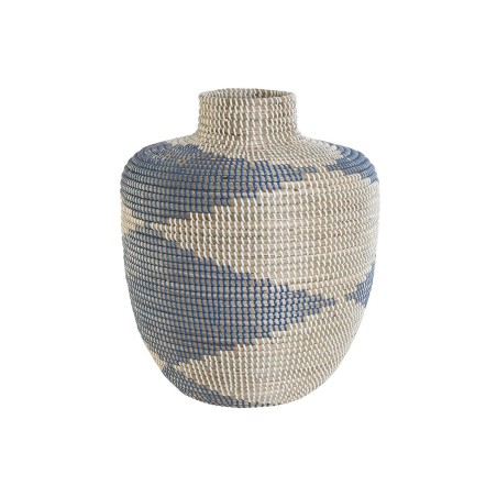 Vase DKD Home Decor Blau natürlich Mediterraner 40 x 40 x 48 cm Vase DKD Home Decor Blau natürlich Mediterraner 40 x 40 x 48 cm