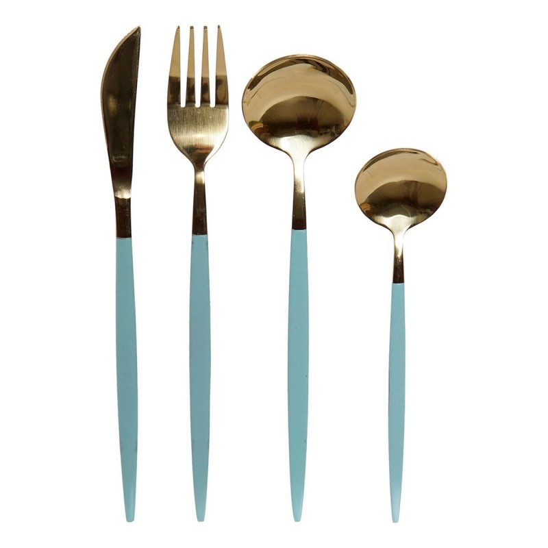 Servizio di Posate DKD Home Decor Finitura lucida (16 pcs)