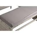 Conjunto de Mesa com 3 Poltronas DKD Home Decor Castanho Rotim sintético (177 x 72 x 80 cm)