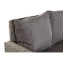 Conjunto de Mesa com 3 Poltronas DKD Home Decor Castanho Rotim sintético (177 x 72 x 80 cm)