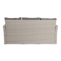 Conjunto de Mesa com 3 Poltronas DKD Home Decor Castanho Rotim sintético (177 x 72 x 80 cm)