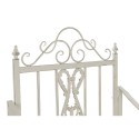 Sedia a Dondolo DKD Home Decor Metallo Alluminio Bianco (63 x 89 x 92 cm)