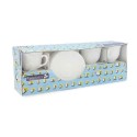 Conjunto de Chávenas com Pratos Luminarc Trianon (6 pcs) Branco Vidro 220 ml (12 Peças)