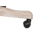 Cadeira de Sala de Jantar DKD Home Decor Preto Catanho escuro 52 x 50 x 88 cm