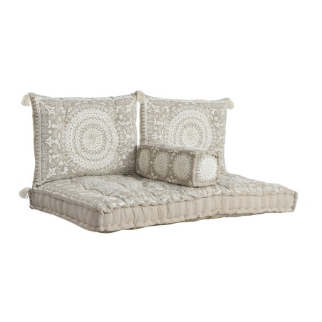 Poltrona de jardim DKD Home Decor Bege 155 x 76 x 65 cm