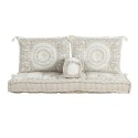 Poltrona de jardim DKD Home Decor Bege 155 x 76 x 65 cm