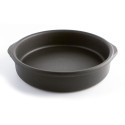 Tacho Quid Barro Lux Preto Cerâmica Ø 22 cm (12 Unidades)