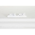 Suporte Expositor DKD Home Decor Cristal Madeira MDF 218,4 x 40,6 x 203 cm