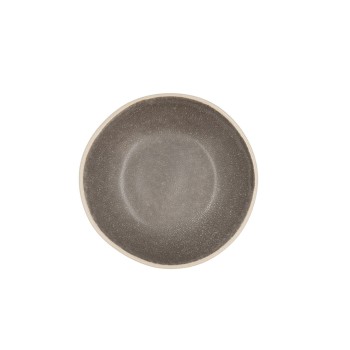 Ciotola Bidasoa Gio Ceramica Grigio 12 x 3 cm (12 Unità)