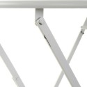 Conjunto de mesa com 2 cadeiras DKD Home Decor Branco 80 cm 60 x 60 x 70 cm (3 pcs)