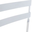 Conjunto de mesa com 2 cadeiras DKD Home Decor Branco 80 cm 60 x 60 x 70 cm (3 pcs)